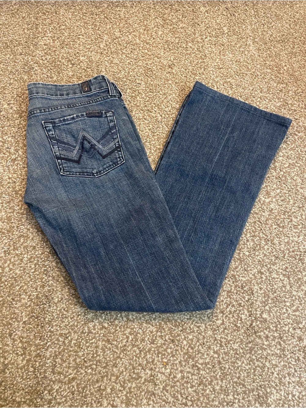 7 For All Mankind A Pocket Bootcut Jeans